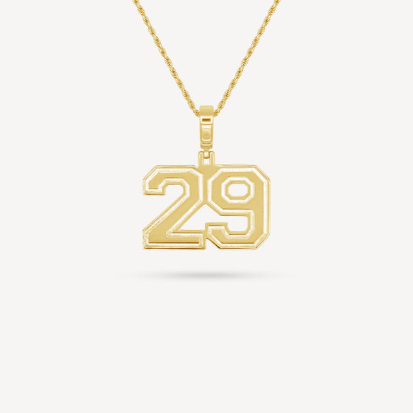 Gold Presidents Pendant and Chain - #29 Evie Vitali