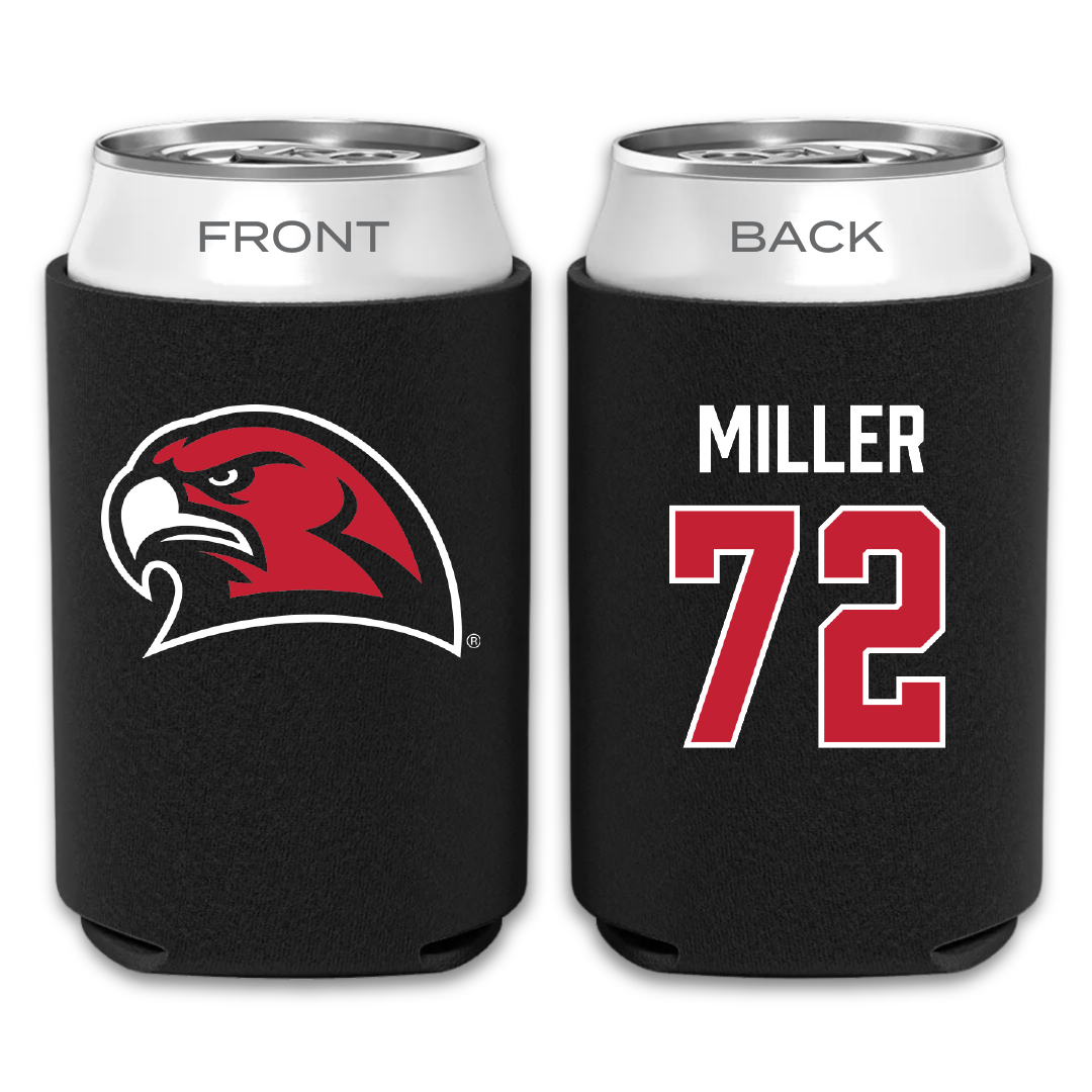 Miami University (Ohio) Softball Black Can Cooler - #72 Lindsey Miller