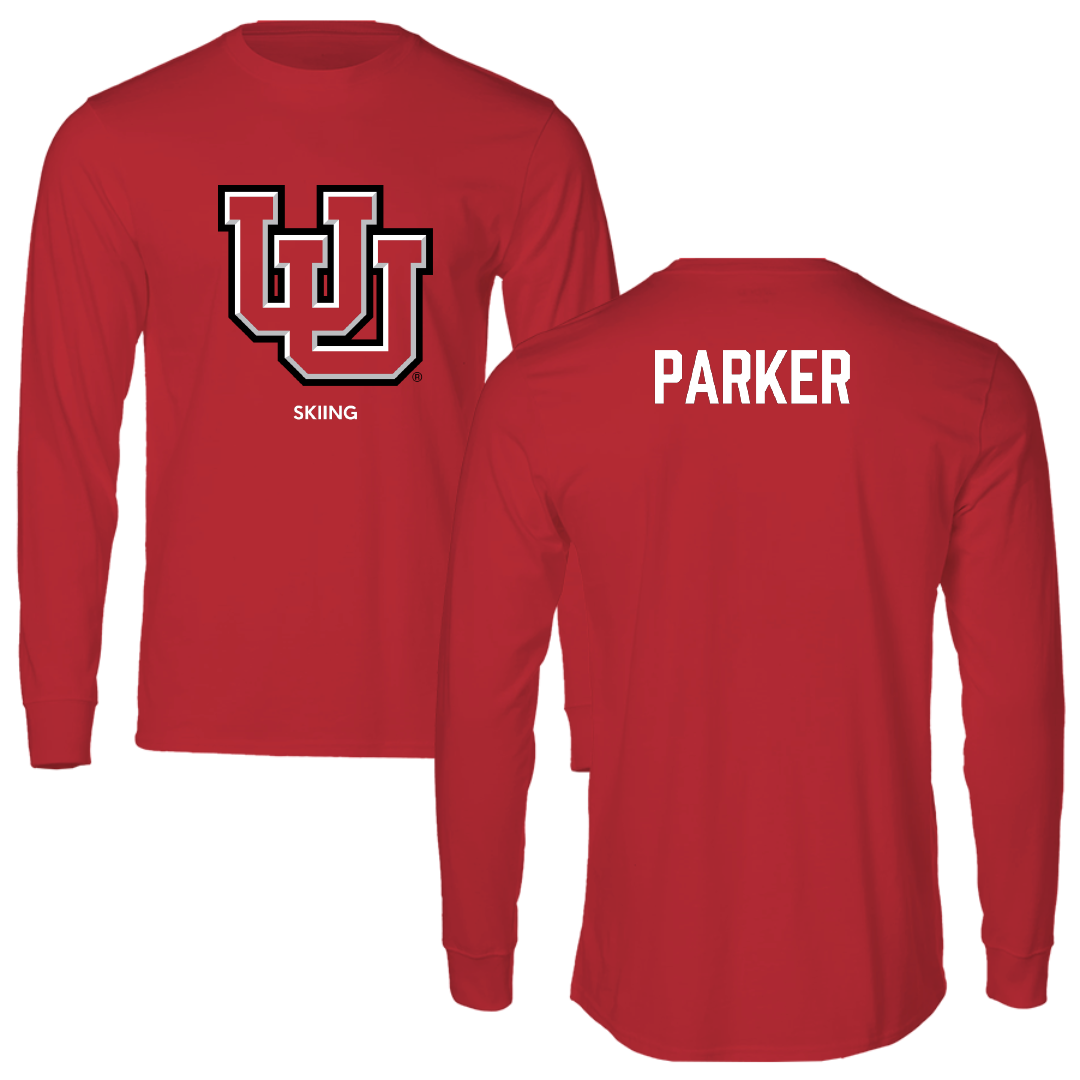 University of Utah Skiing Red Block Performance Long Sleeve - Katie Parker