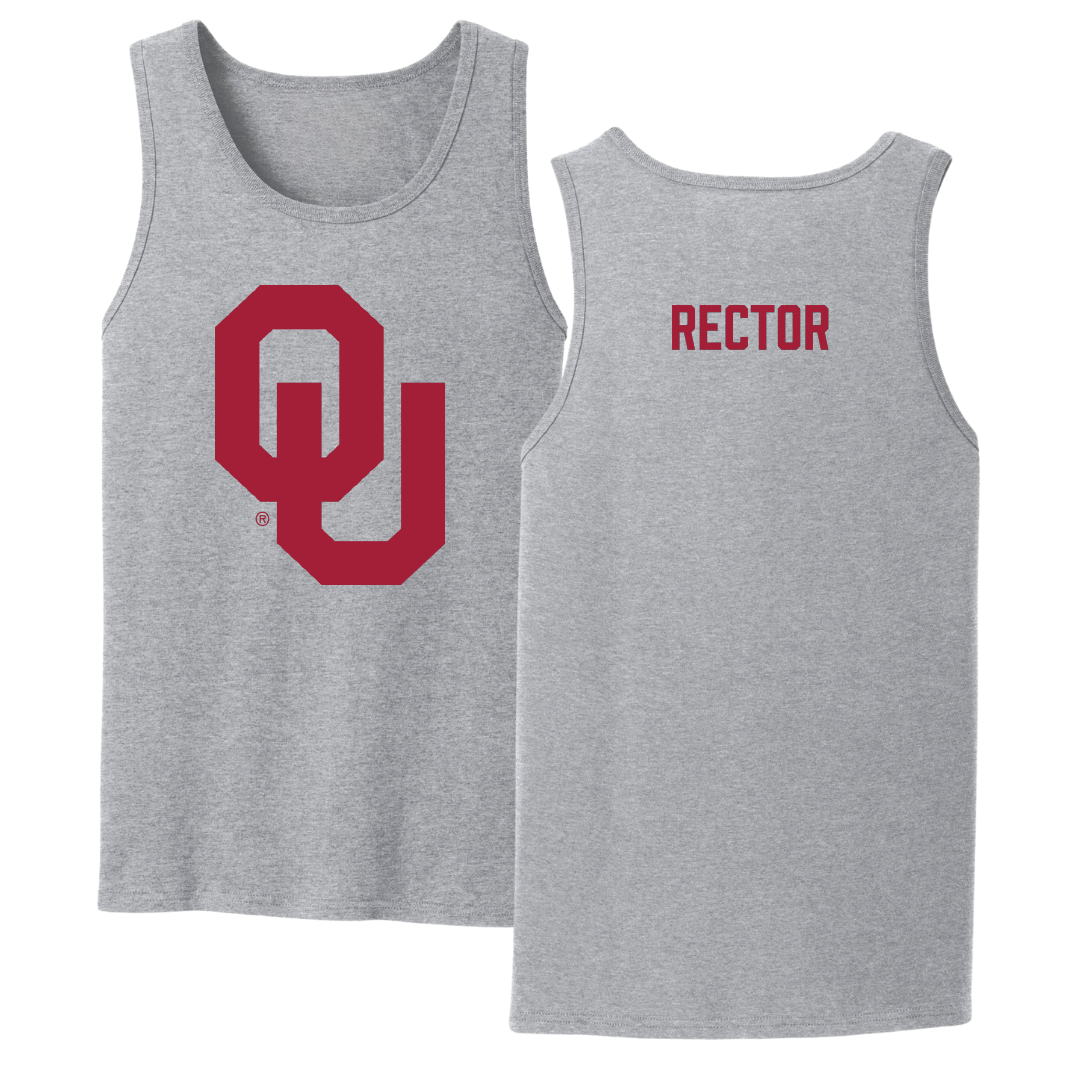 University of Oklahoma Rowing Sport Gray Tank Top - Lily Rector