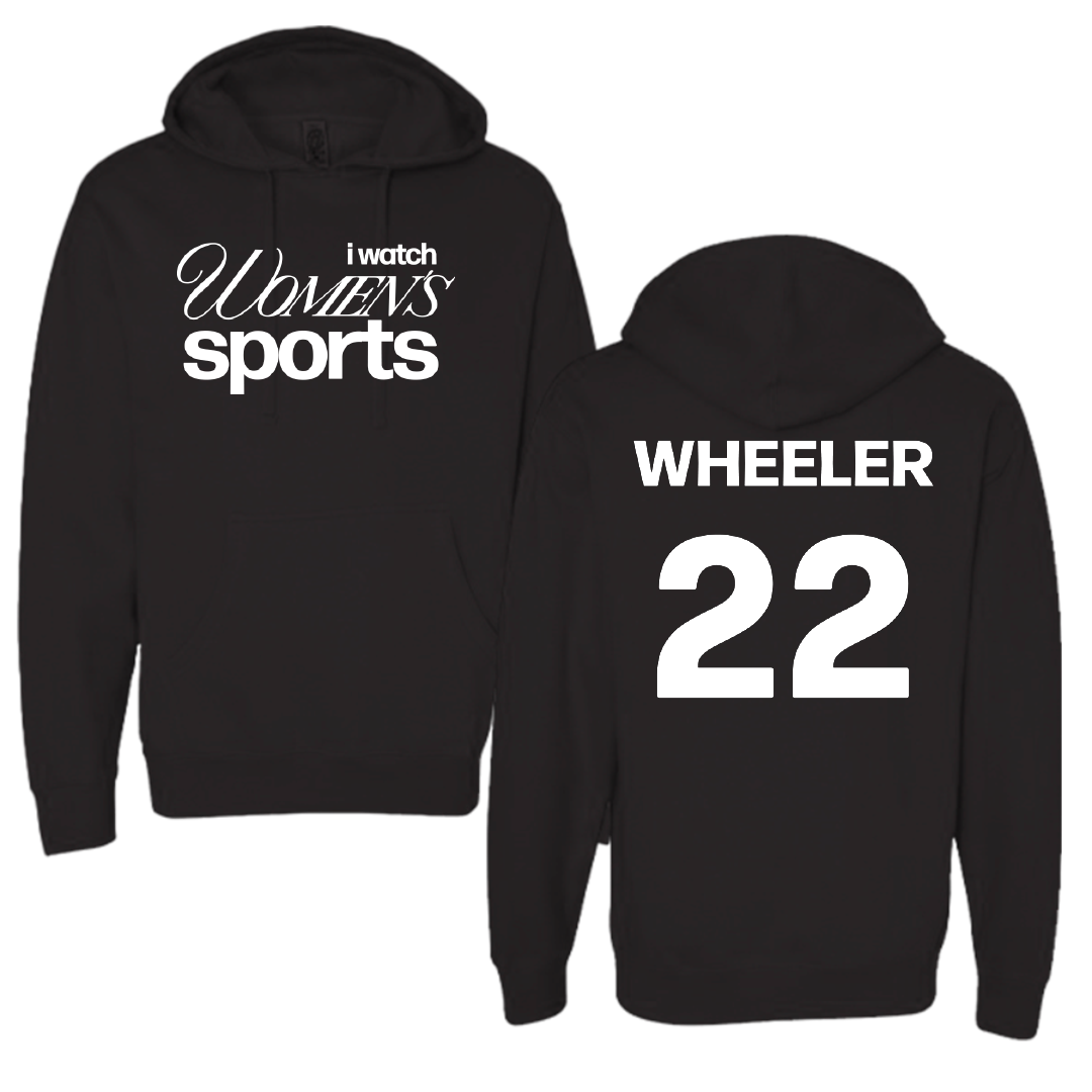 Norfolk State University Basketball Black WHM Hoodie - #22 Kierra Wheeler