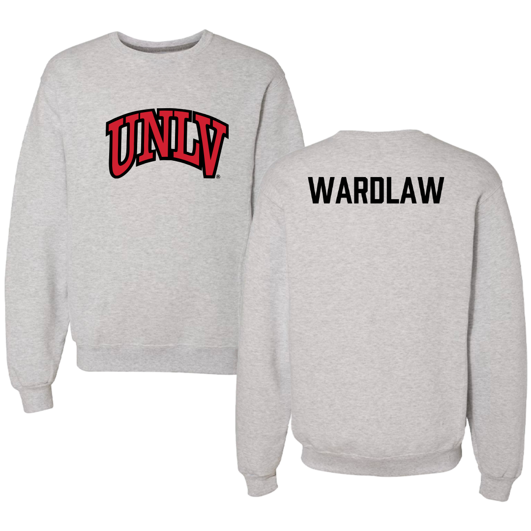 University of Nevada-Las Vegas Softball Gray Crewneck - Emma Wardlaw