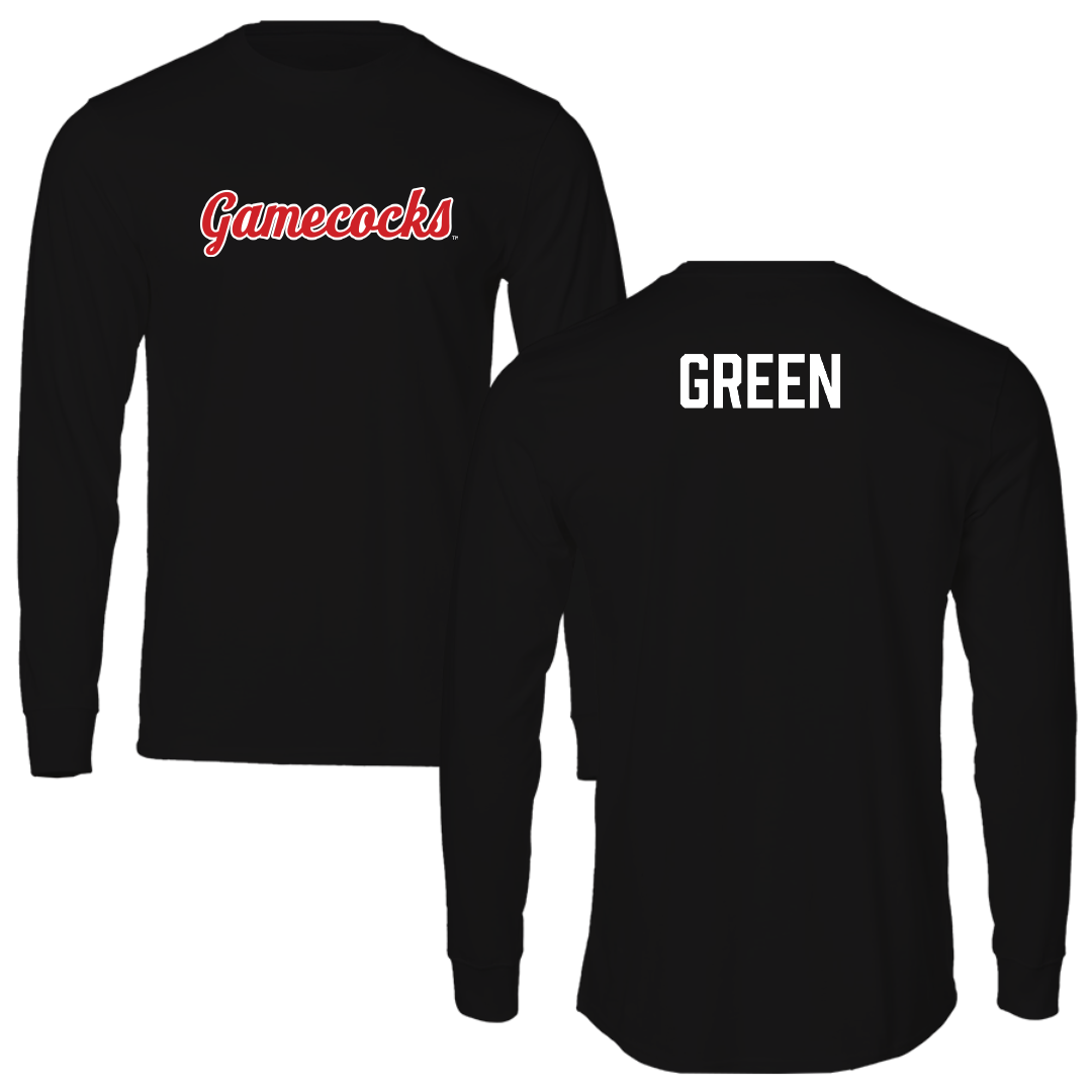 Jacksonville State University TF and XC Black Performance Long Sleeve - Sam Green