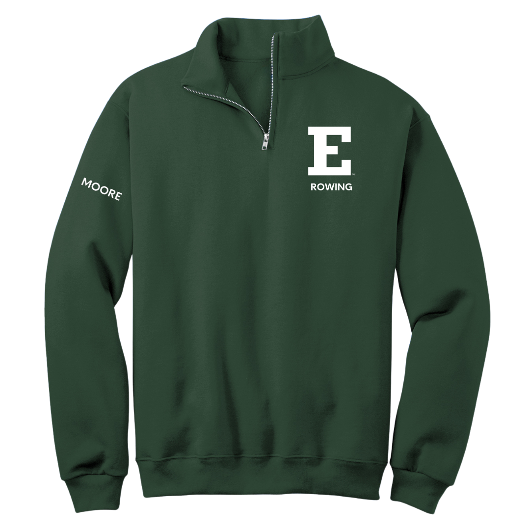 Eastern Michigan University Rowing (W) Forest Green Quarter-Zip - Kendall Moore
