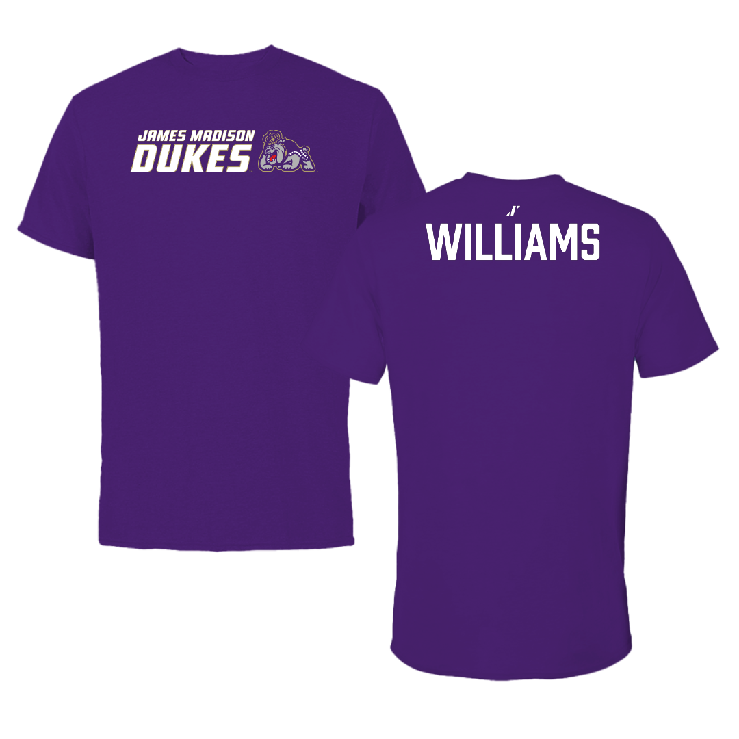 James Madison University Tennis Purple General Tee - Sophie Williams