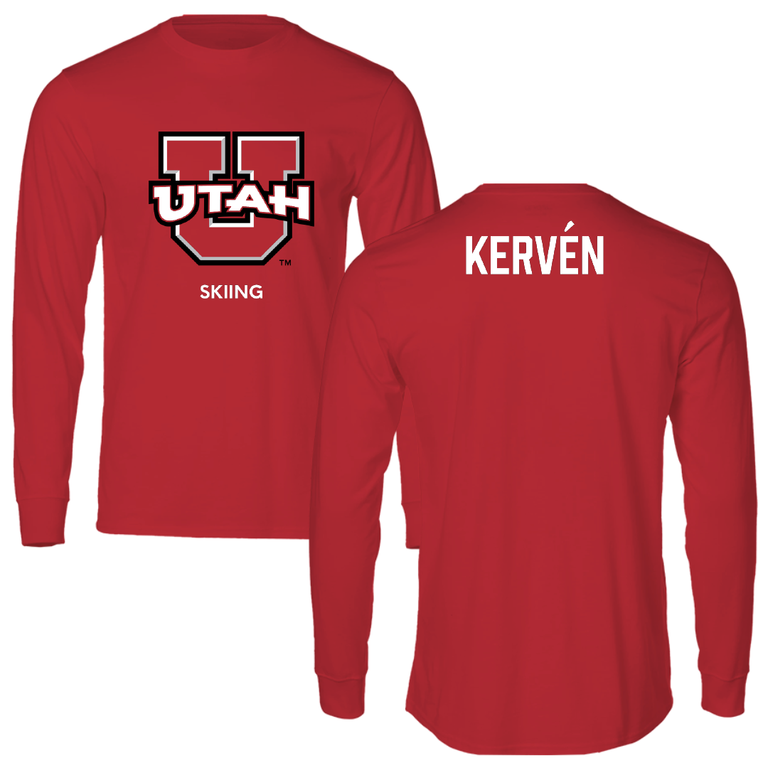 University of Utah Skiing Red Utes Performance Long Sleeve - Michelle Kervén
