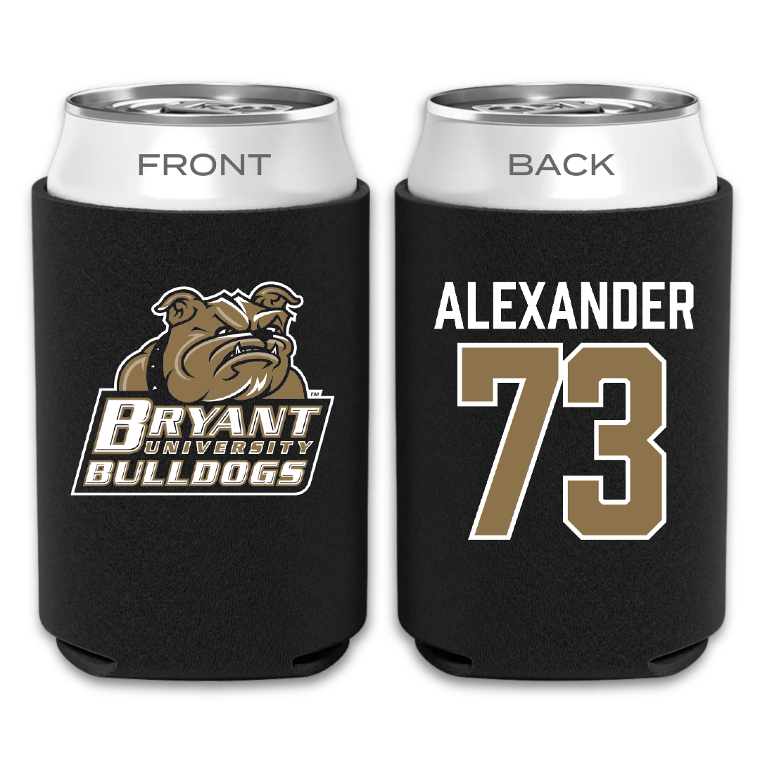 Bryant University Lacrosse Black Can Cooler - #73 Teagan Alexander