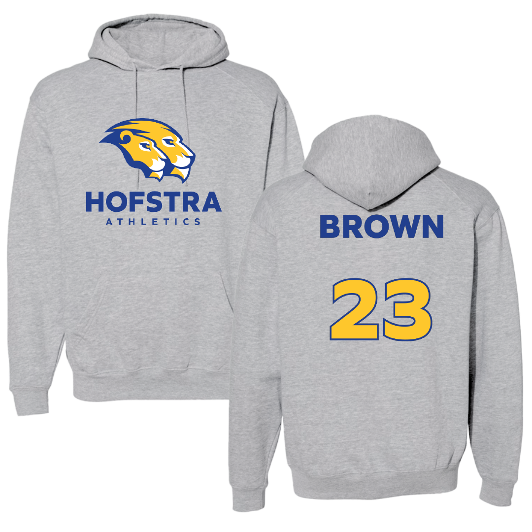 Hofstra University Basketball (W) Sport Gray Hoodie - #23 Onna Brown