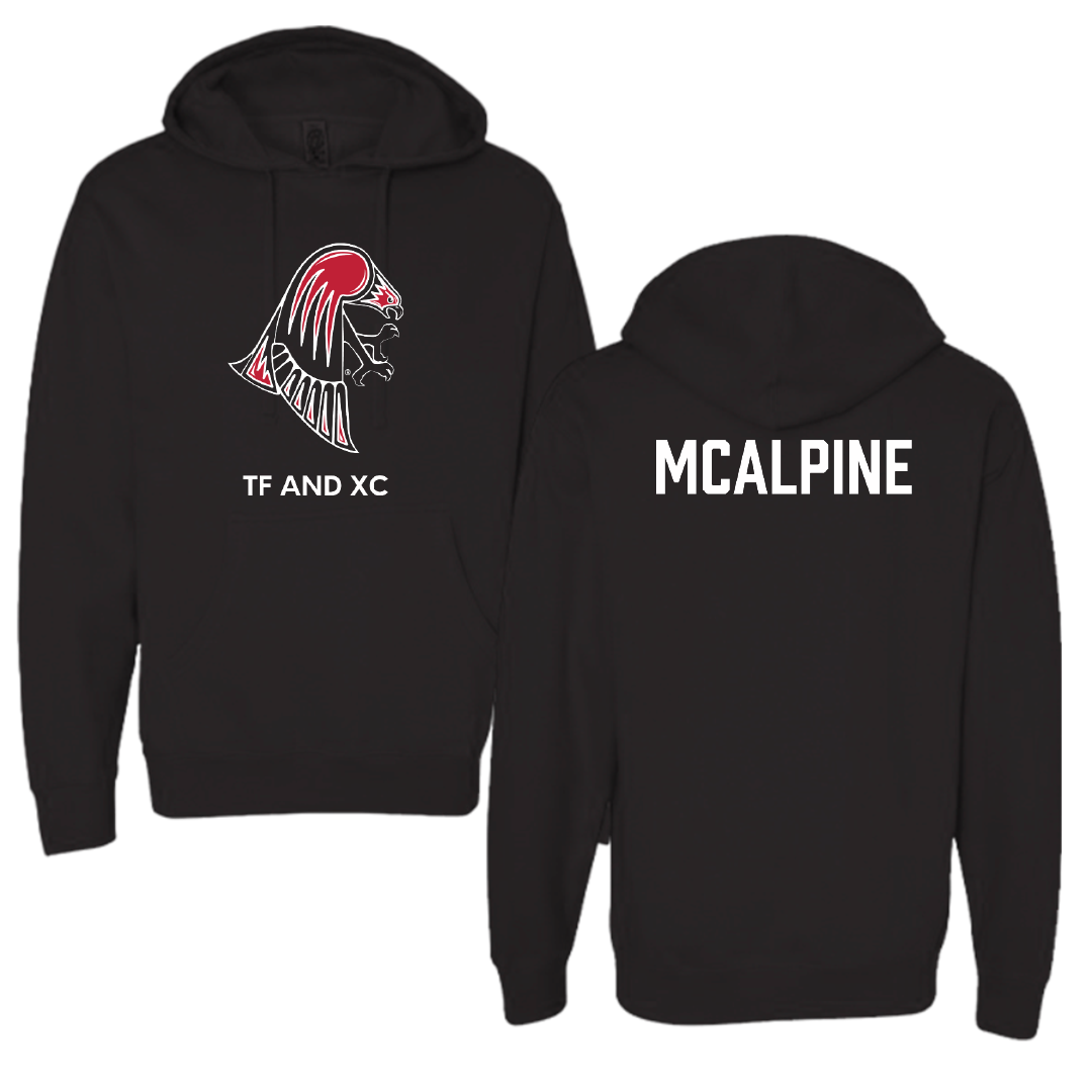 University of Wisconsin-River Falls TF and XC Black Hoodie - Jaidyn McAlpine