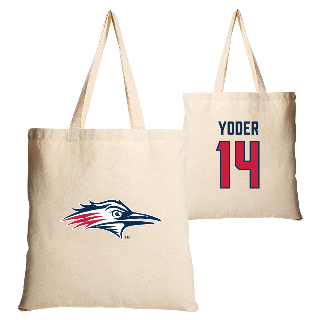 Metropolitan State University of Denver Soccer Tan Canvas Tote Bag - #14 Monica Yoder