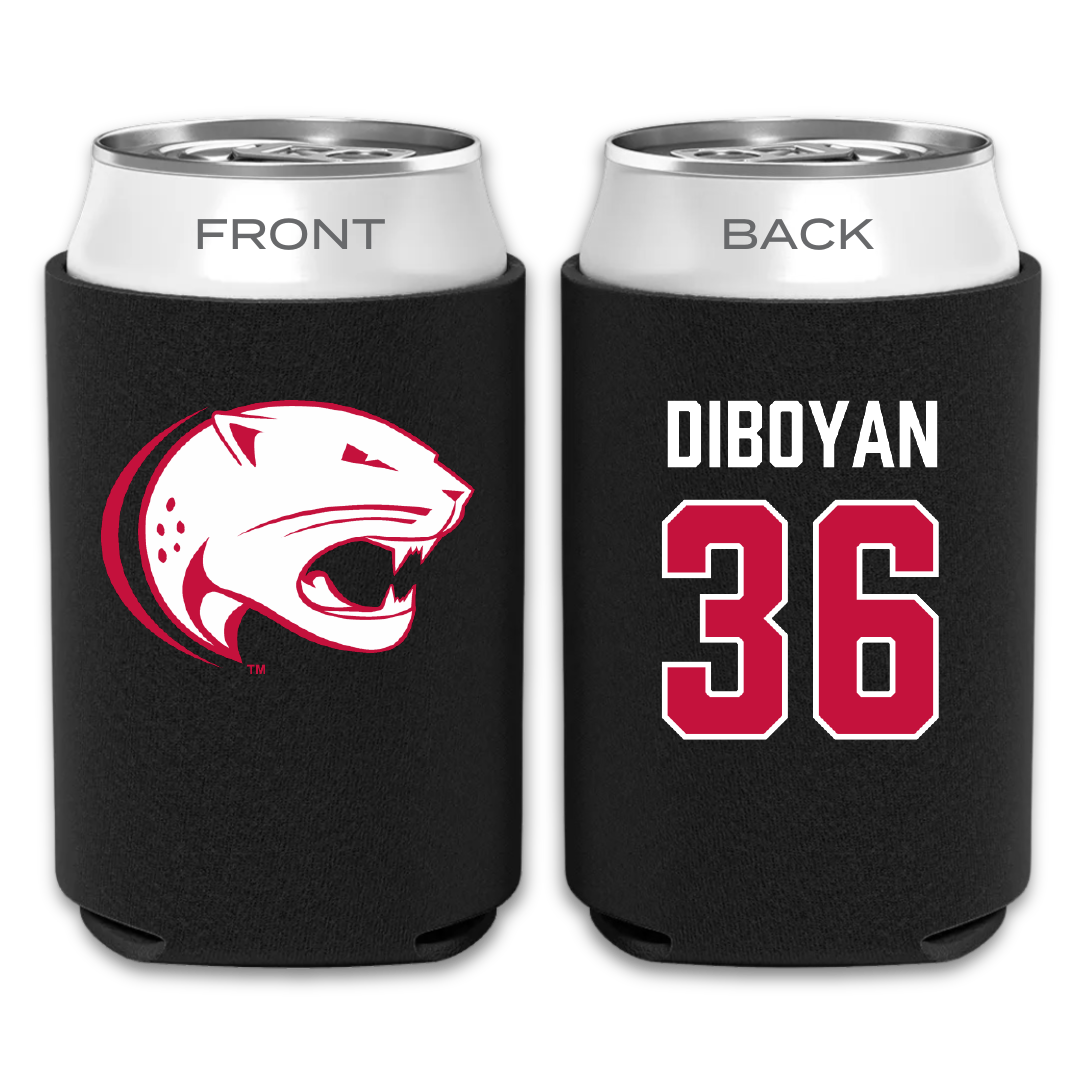 University of South Alabama Football Black Can Cooler - #36 Hamilton DiBoyan