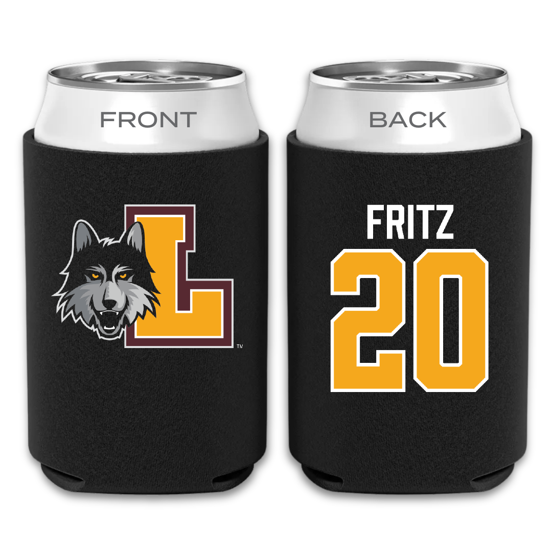 Loyola University-Chicago Soccer Black Can Cooler - #20 Isabella Fritz