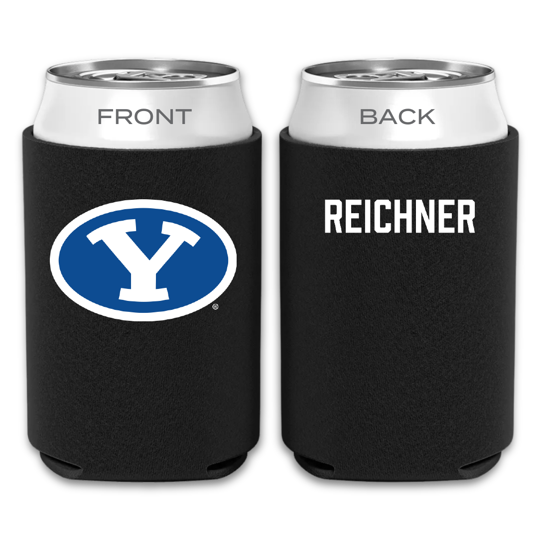 Brigham Young University Swimming & Diving Black Can Cooler - Annie Reichner