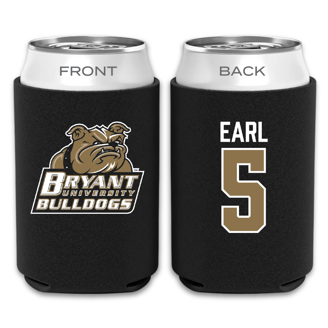 Bryant University Football Black Can Cooler - #5 Joshua Earl