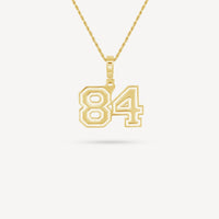 Gold Presidents Pendant and Chain - #84 Joshua Washington