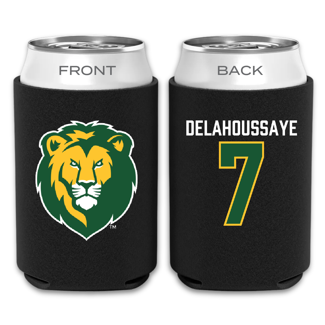 Southeastern Louisiana University Football Black Can Cooler - #7 Blayne Delahoussaye