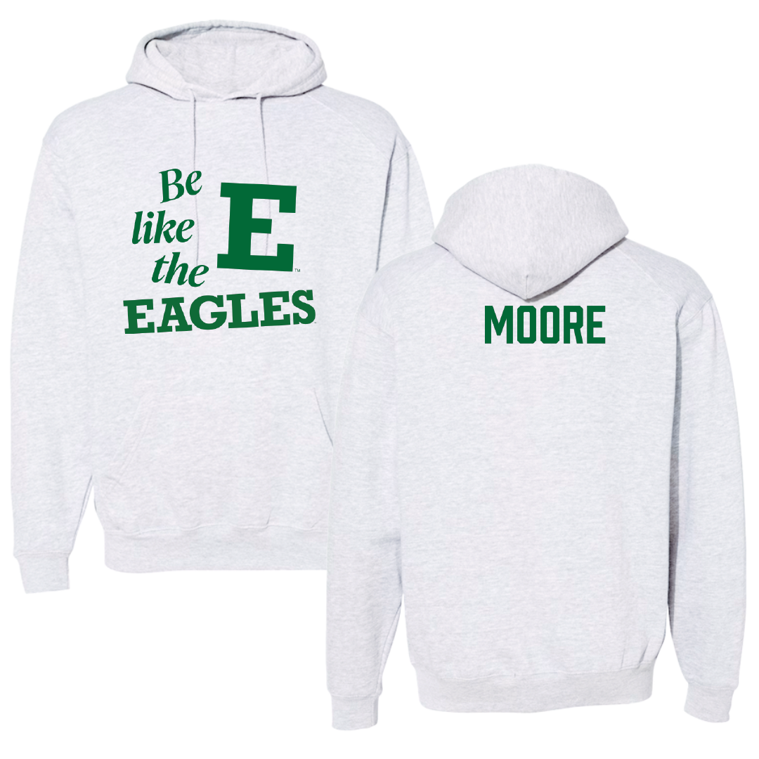 Eastern Michigan University Rowing Light Gray Be Like Us Hoodie - Kendall Moore