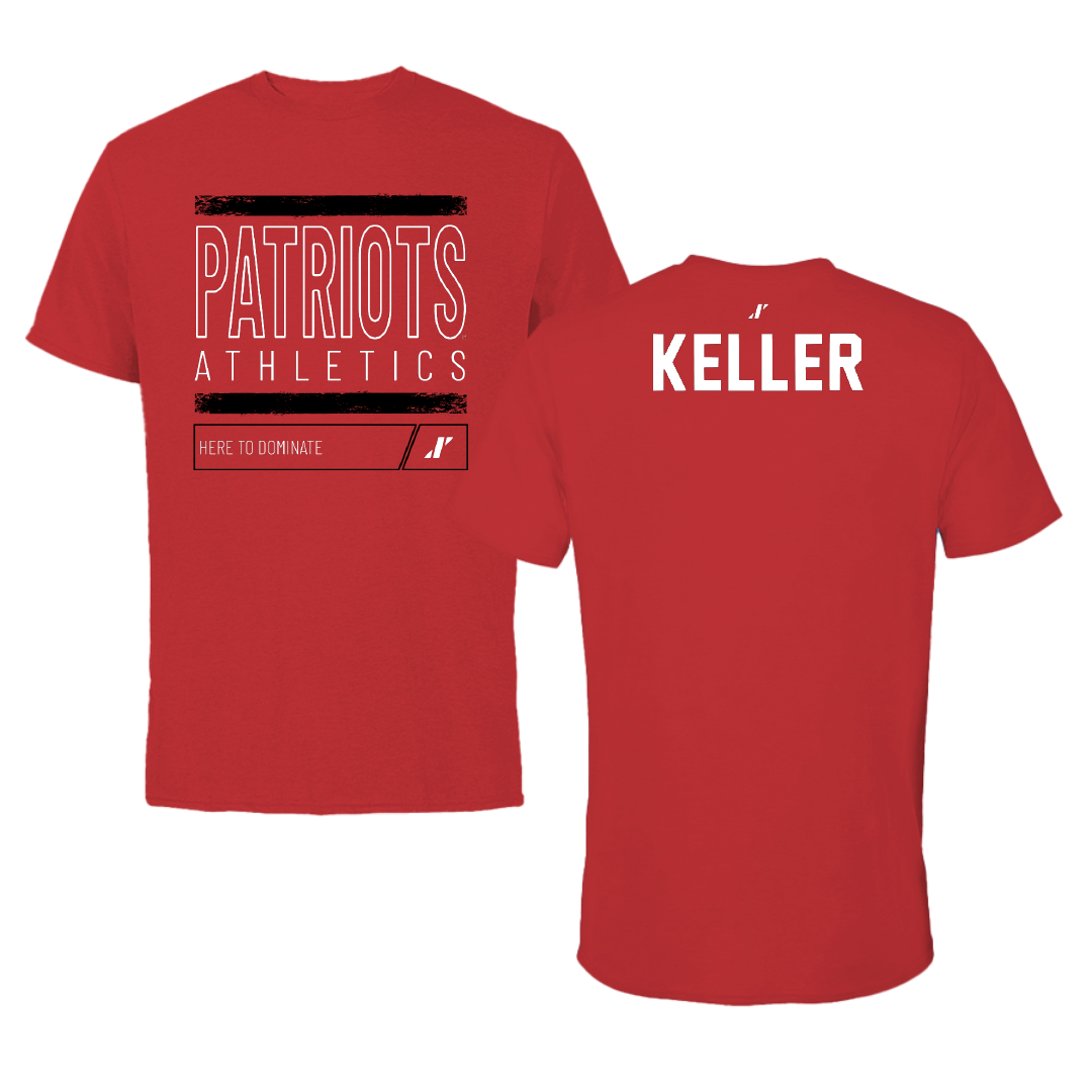 Dallas Baptist University TF and XC Red Dominate Performance Tee - KayCee Keller