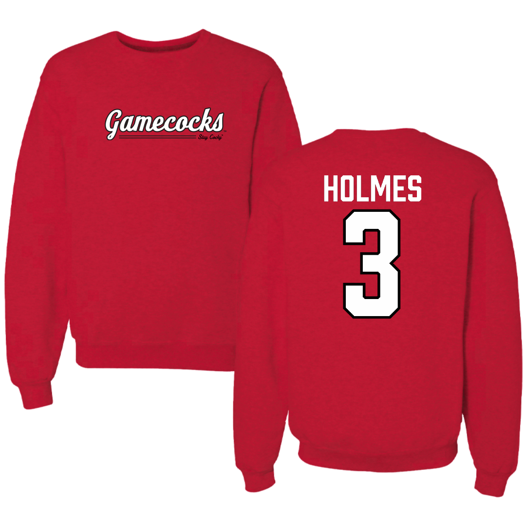 Jacksonville State University Softball Red General Crewneck - #3 Jaliyah Holmes