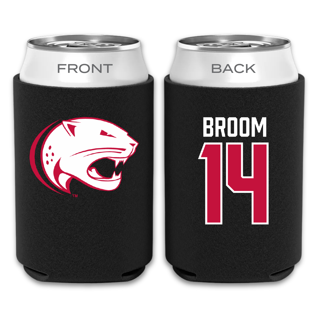 University of South Alabama Basketball Black Can Cooler - #14 John Broom