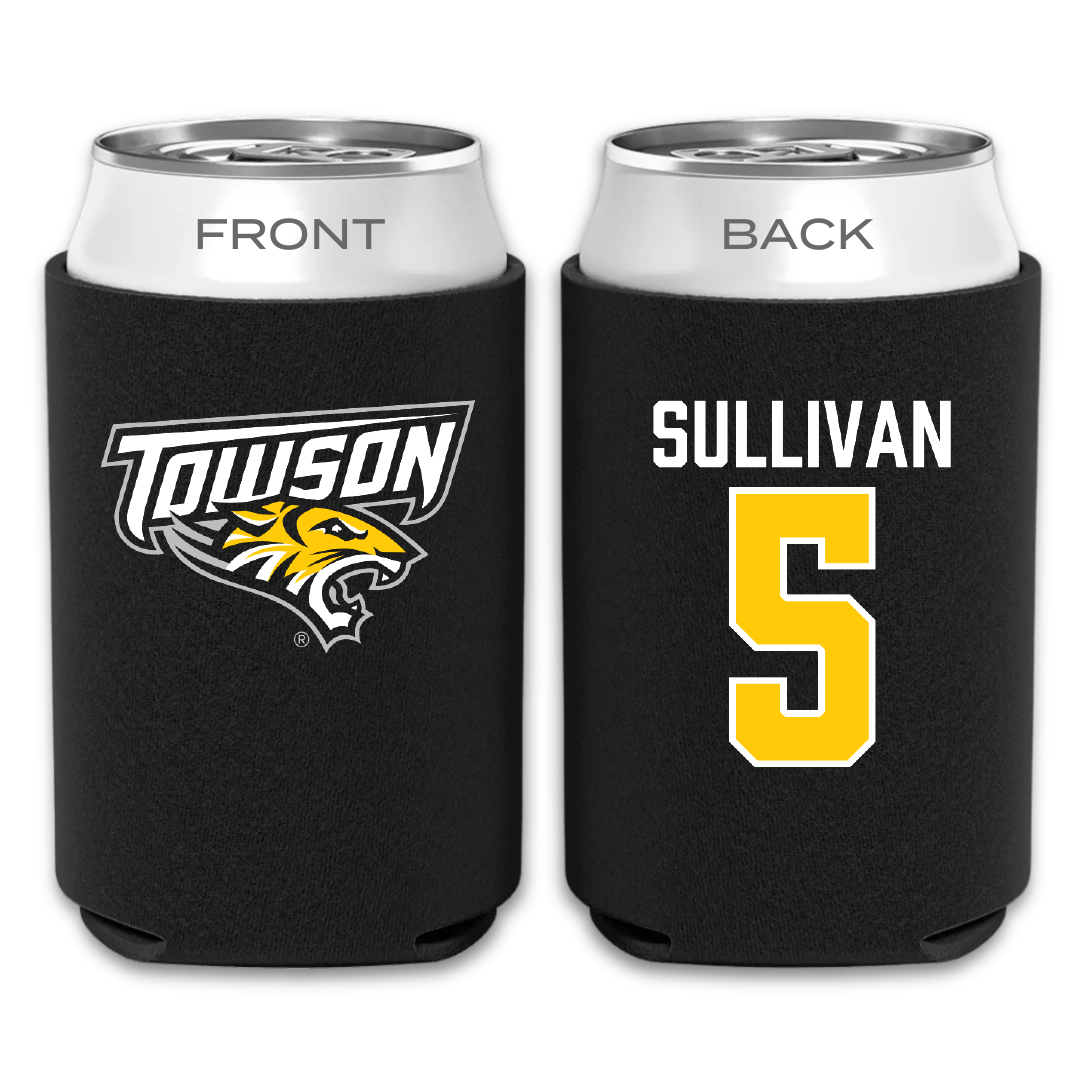 Towson University Lacrosse Black Can Cooler - #5 Shannon Sullivan