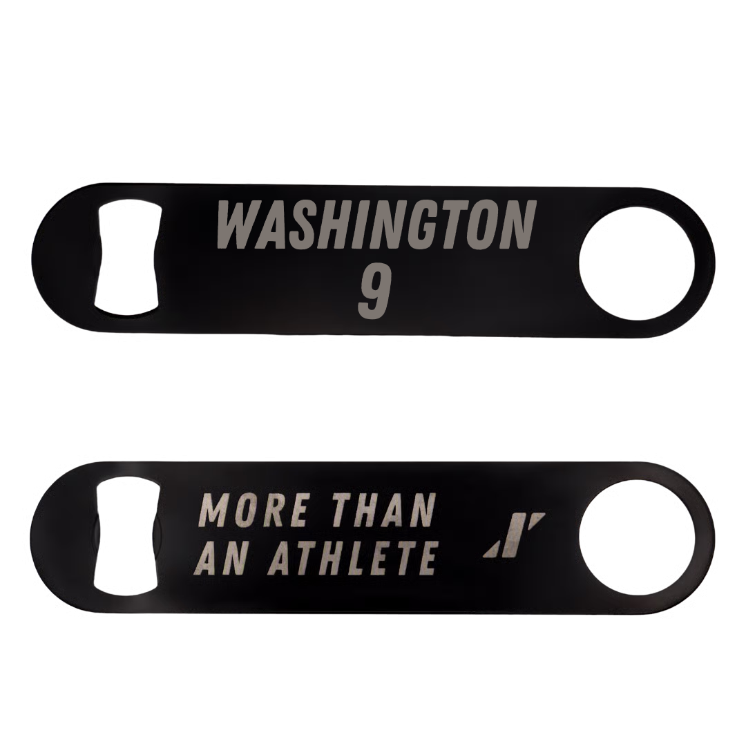 Football Black Bottle Opener - #9 BJ Washington