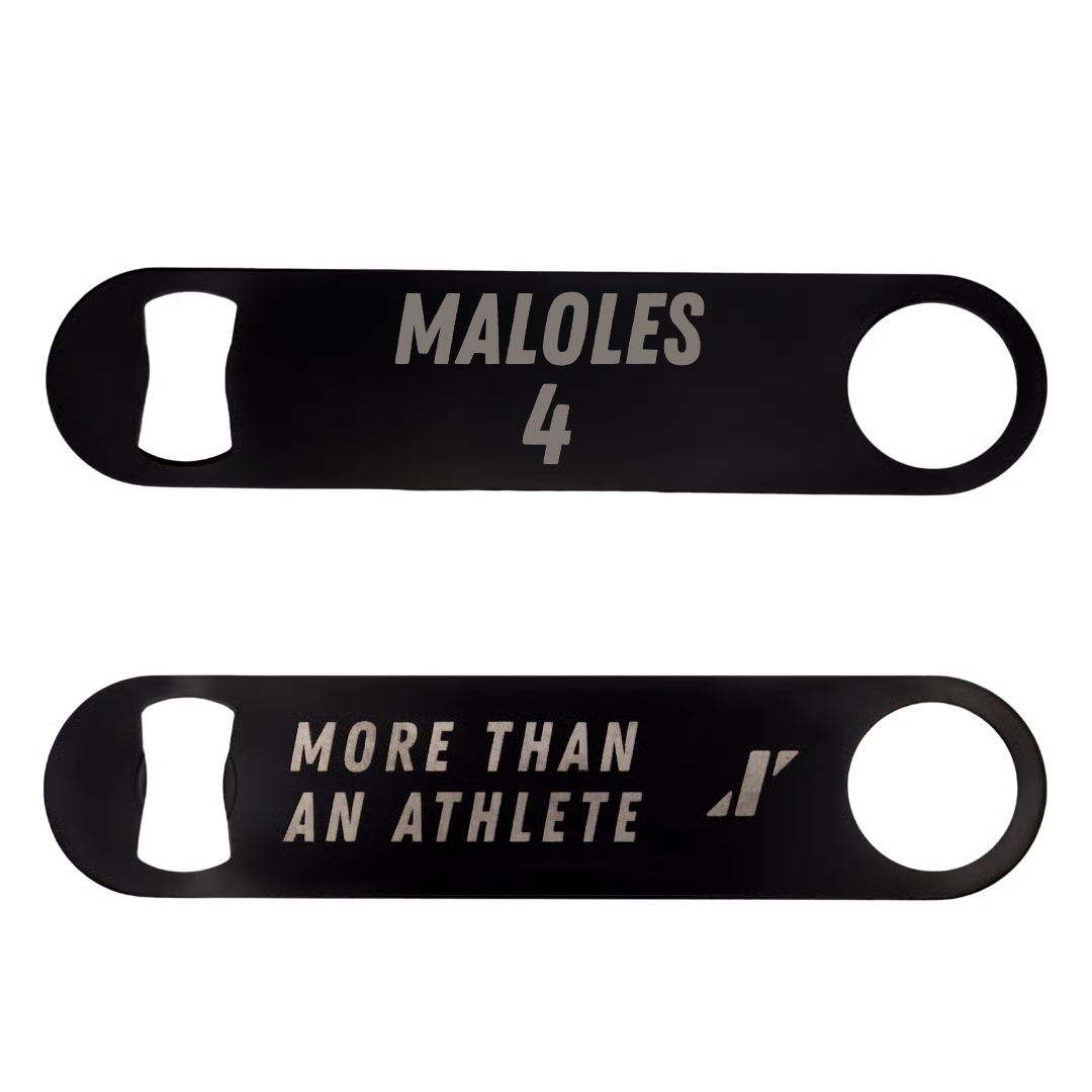 Football Black Bottle Opener - #4 Royce Maloles