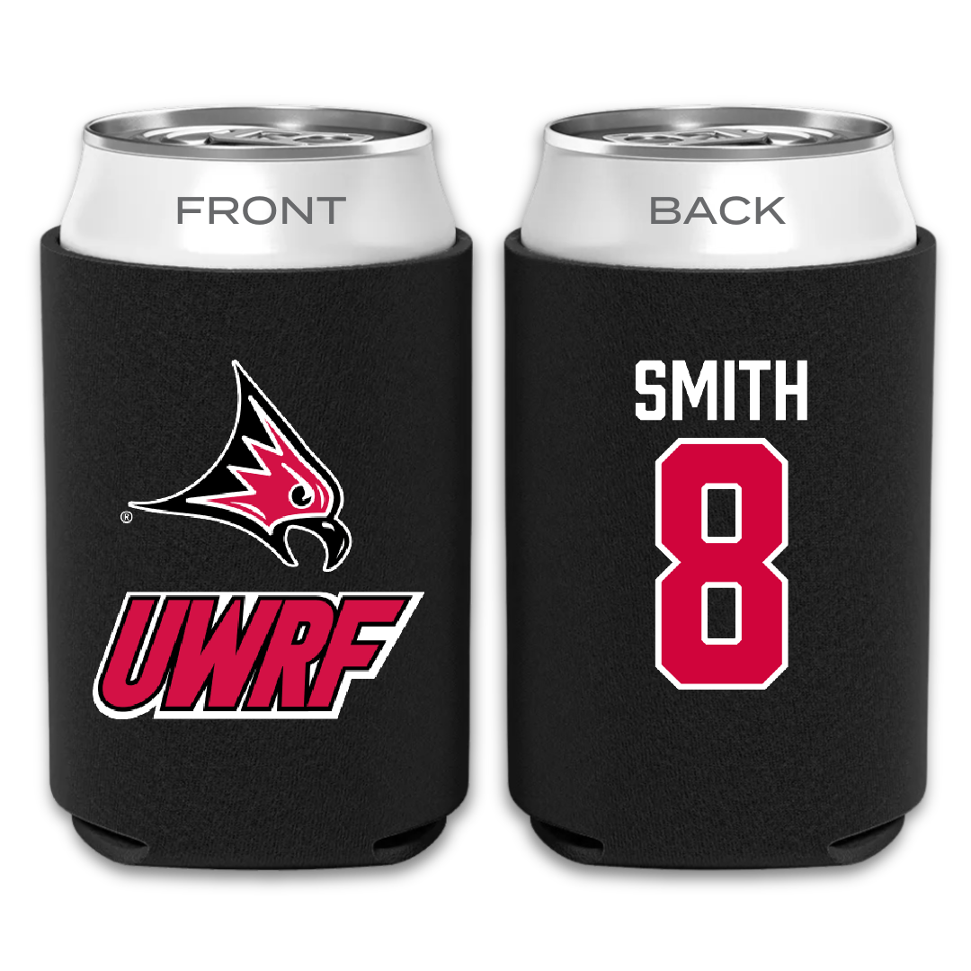 University of Wisconsin-River Falls Ice Hockey Black Can Cooler - #8 Dylan Smith