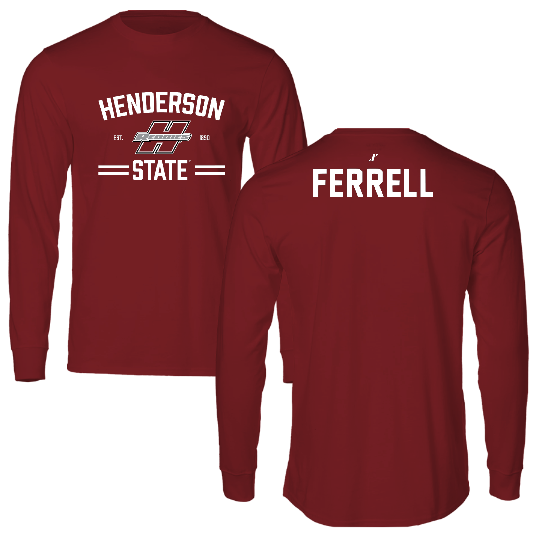 Henderson State University Cheer Cardinal General Long Sleeve - Amanda Ferrell