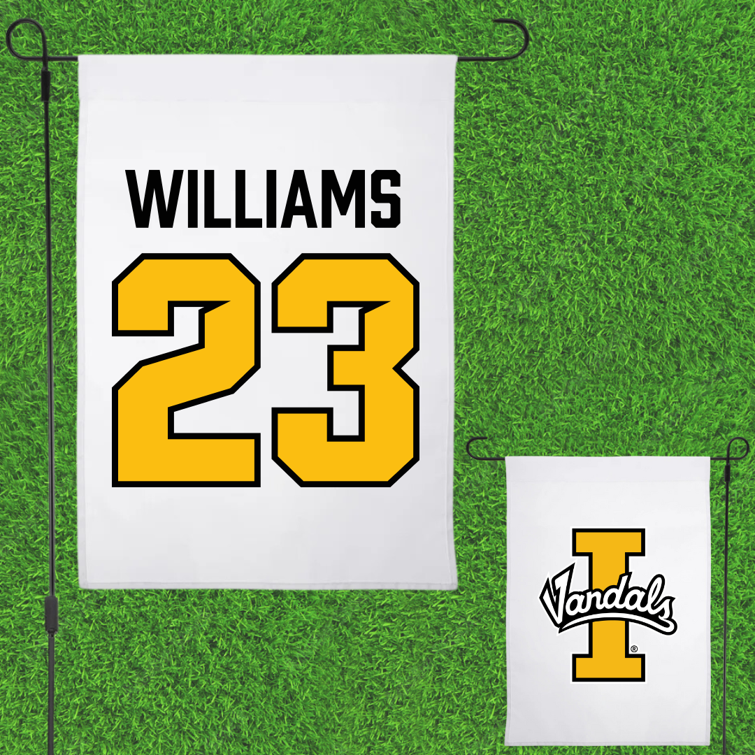 University of Idaho Football White Garden Flag - #23 Art Williams