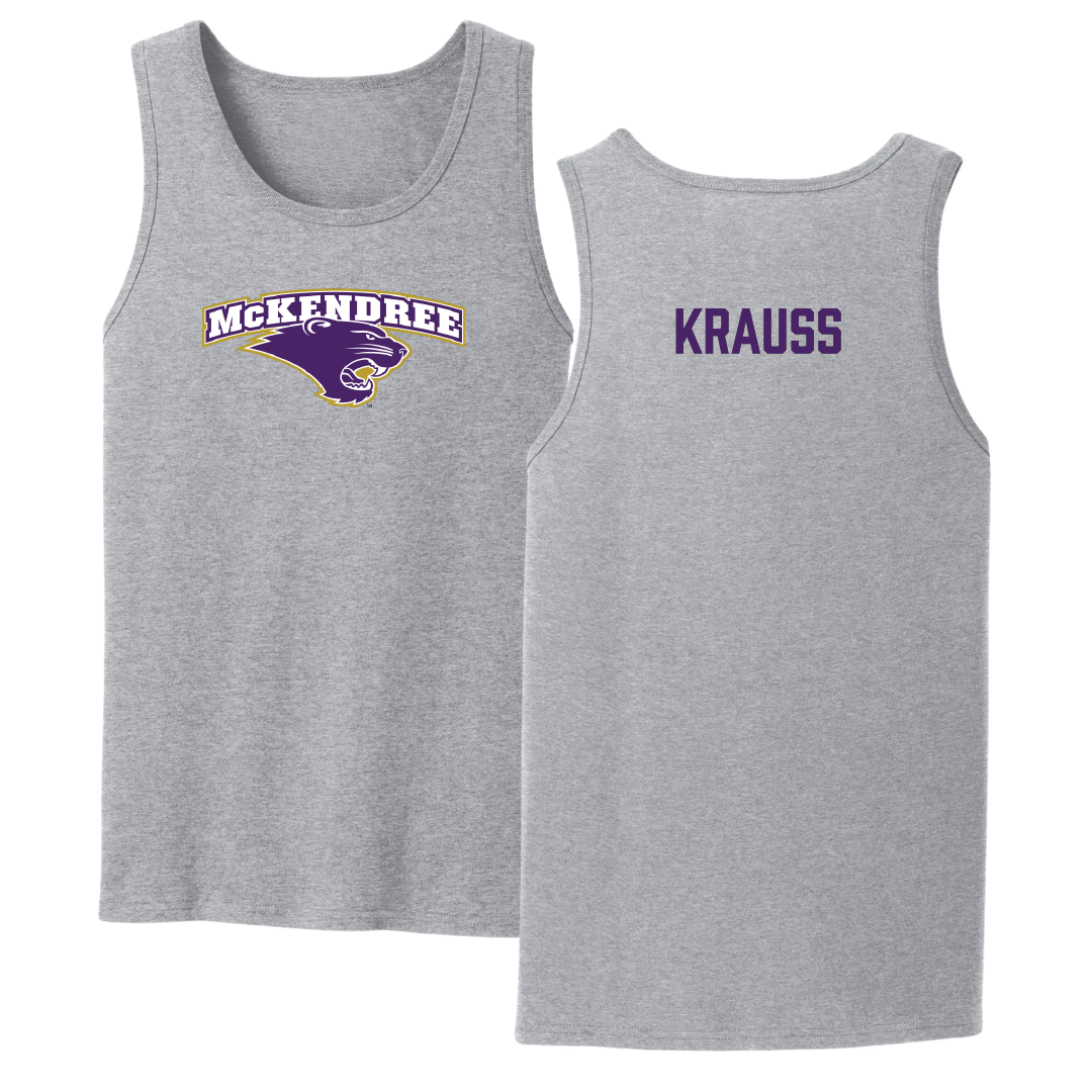 McKendree University Wrestling Sport Gray Tank Top - Lydia Krauss