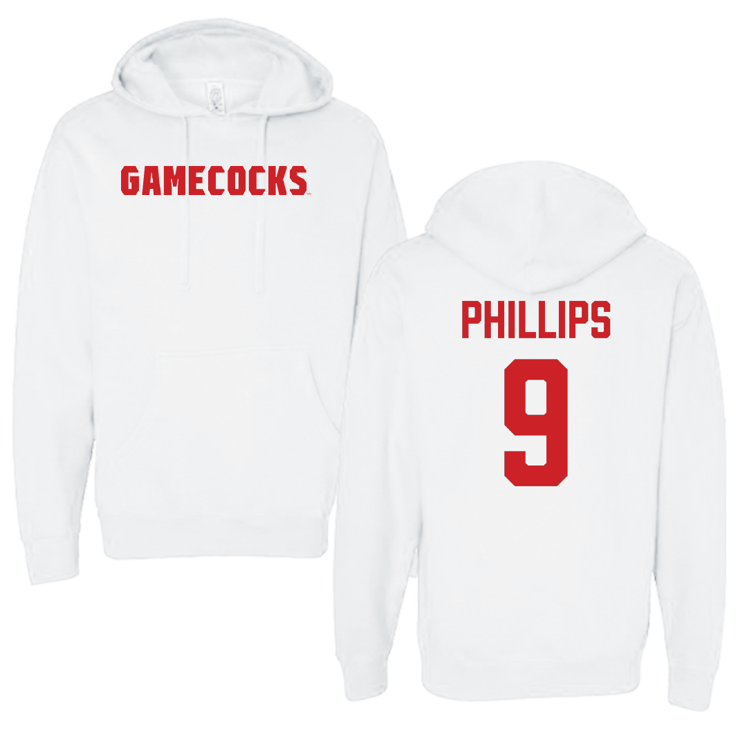 Jacksonville State University Softball White Hoodie - #9 Ashley Phillips