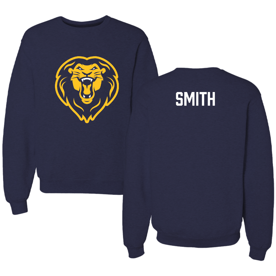 The College of New Jersey TF and XC Navy Crewneck - Tyler Smith