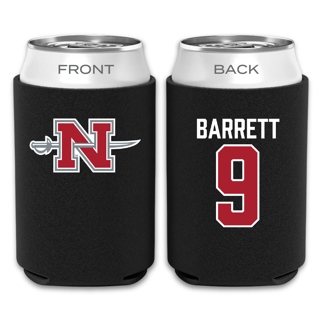 Nicholls State University Soccer Black Can Cooler - #9 Koryn Barrett