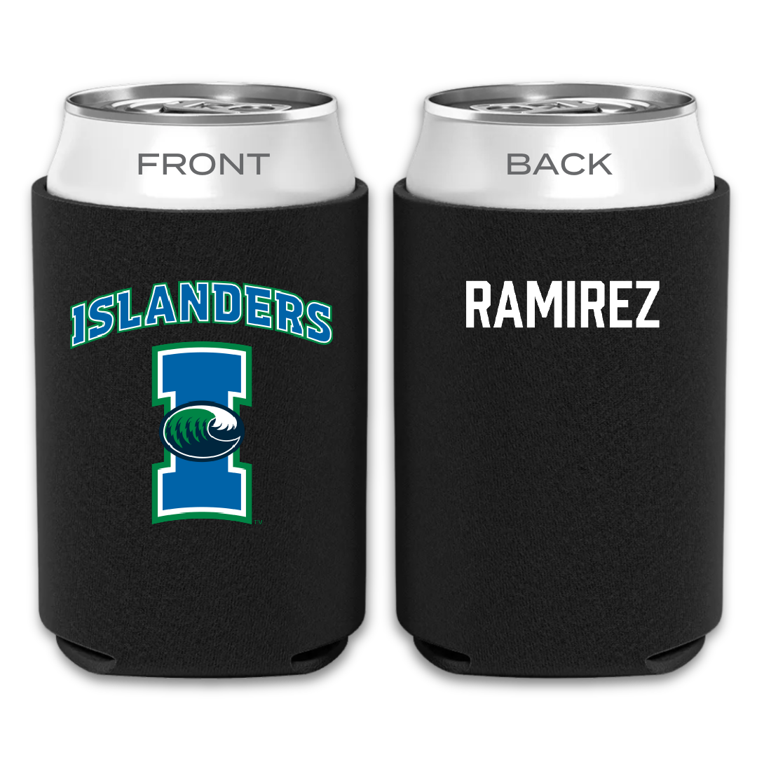 Texas A&M University-Corpus Christi Golf Black Can Cooler - Lucia Ramirez