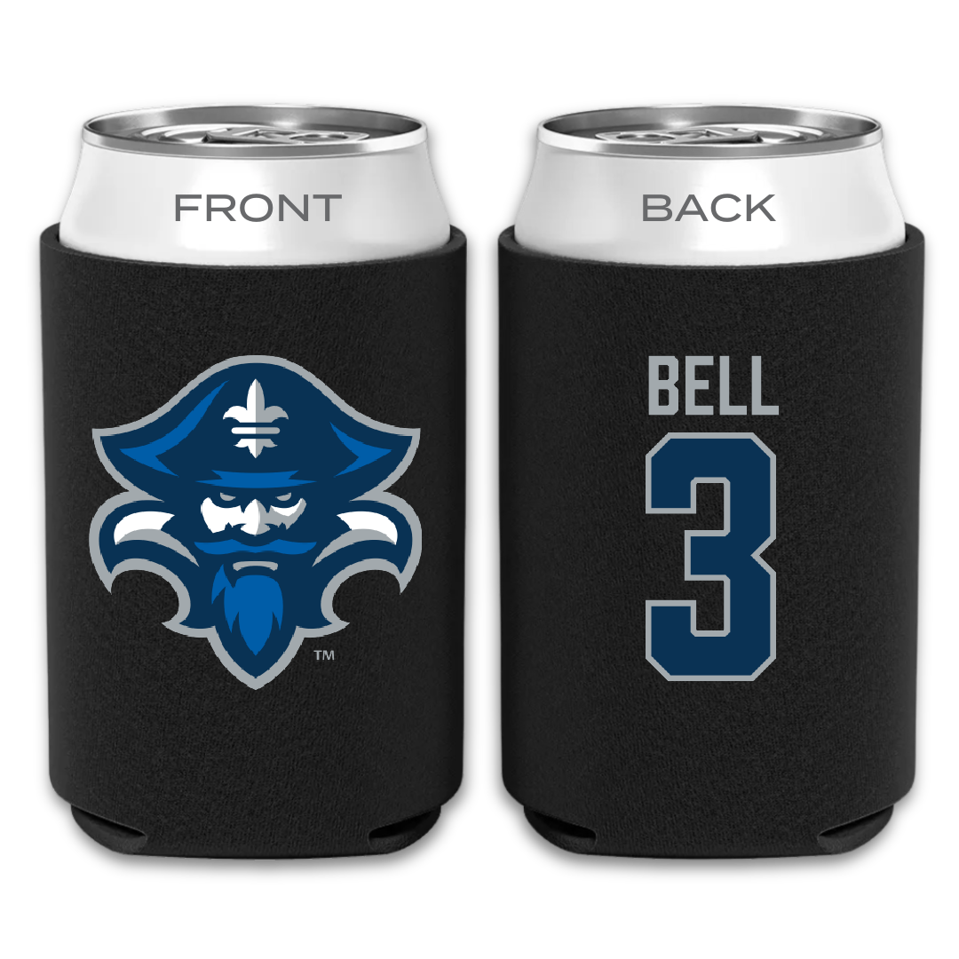University of New Orleans Basketball Black Can Cooler - #3 D'Ante Bell