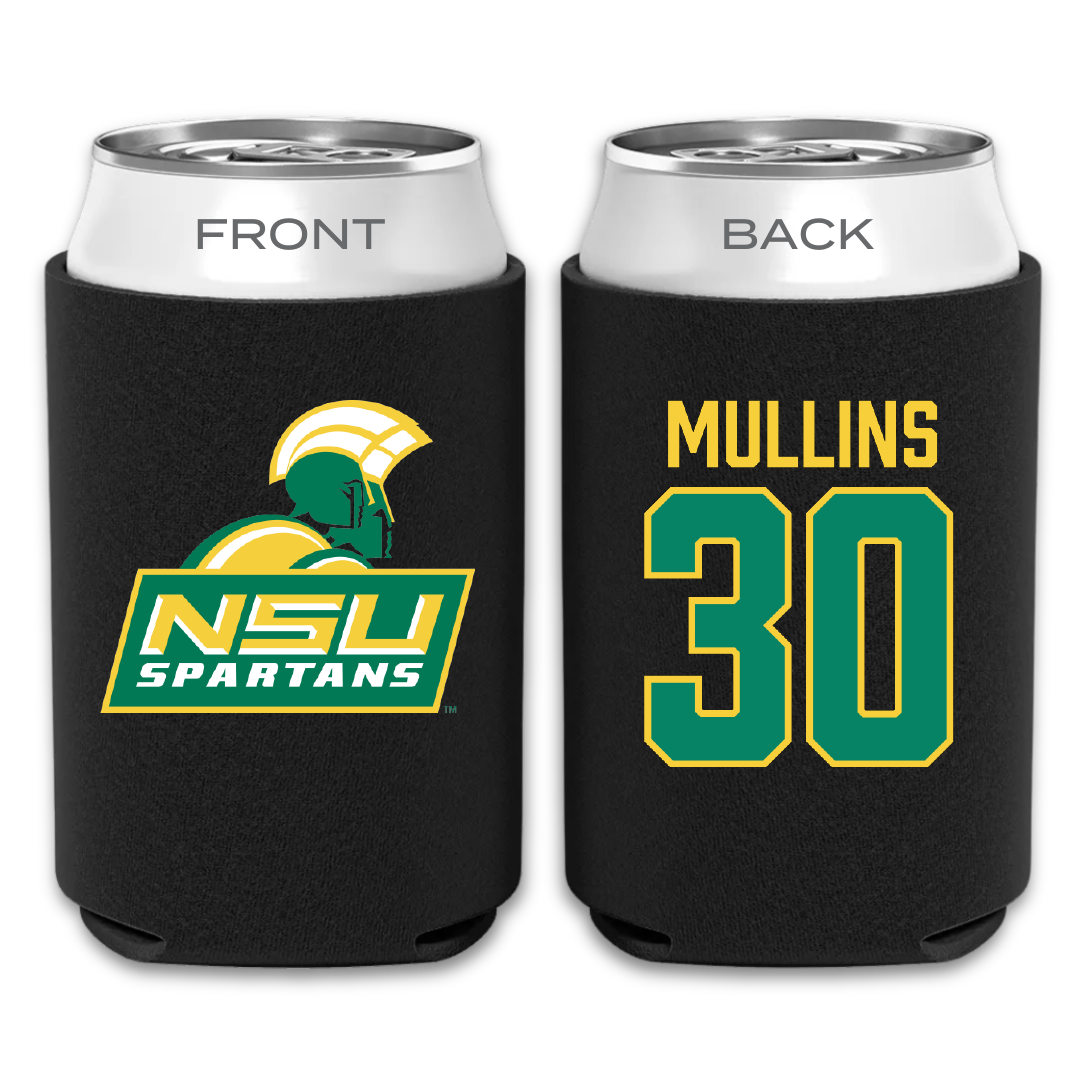 Norfolk State University Basketball Black Can Cooler - #30 Paris Mullins