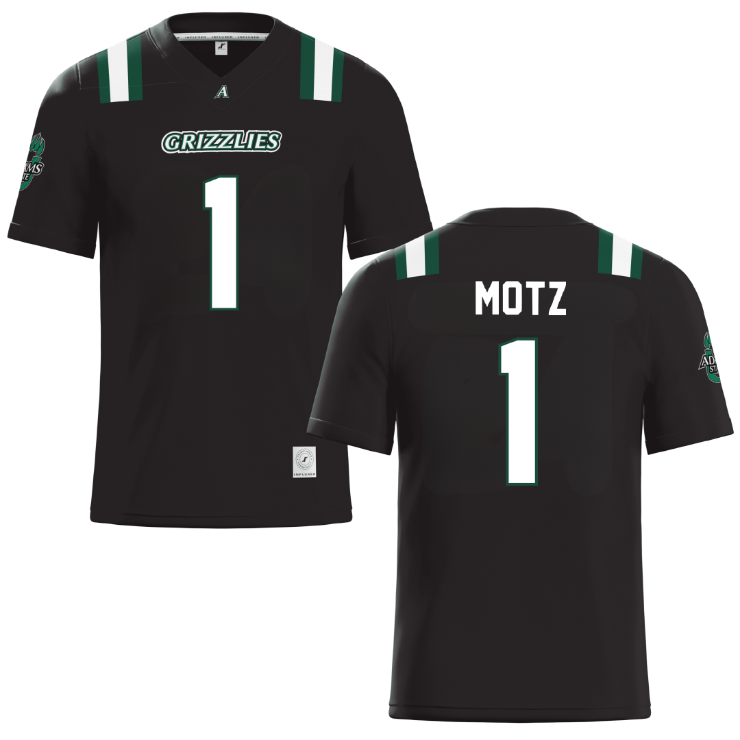 Adams State University Black Football Jersey - Michael Motz