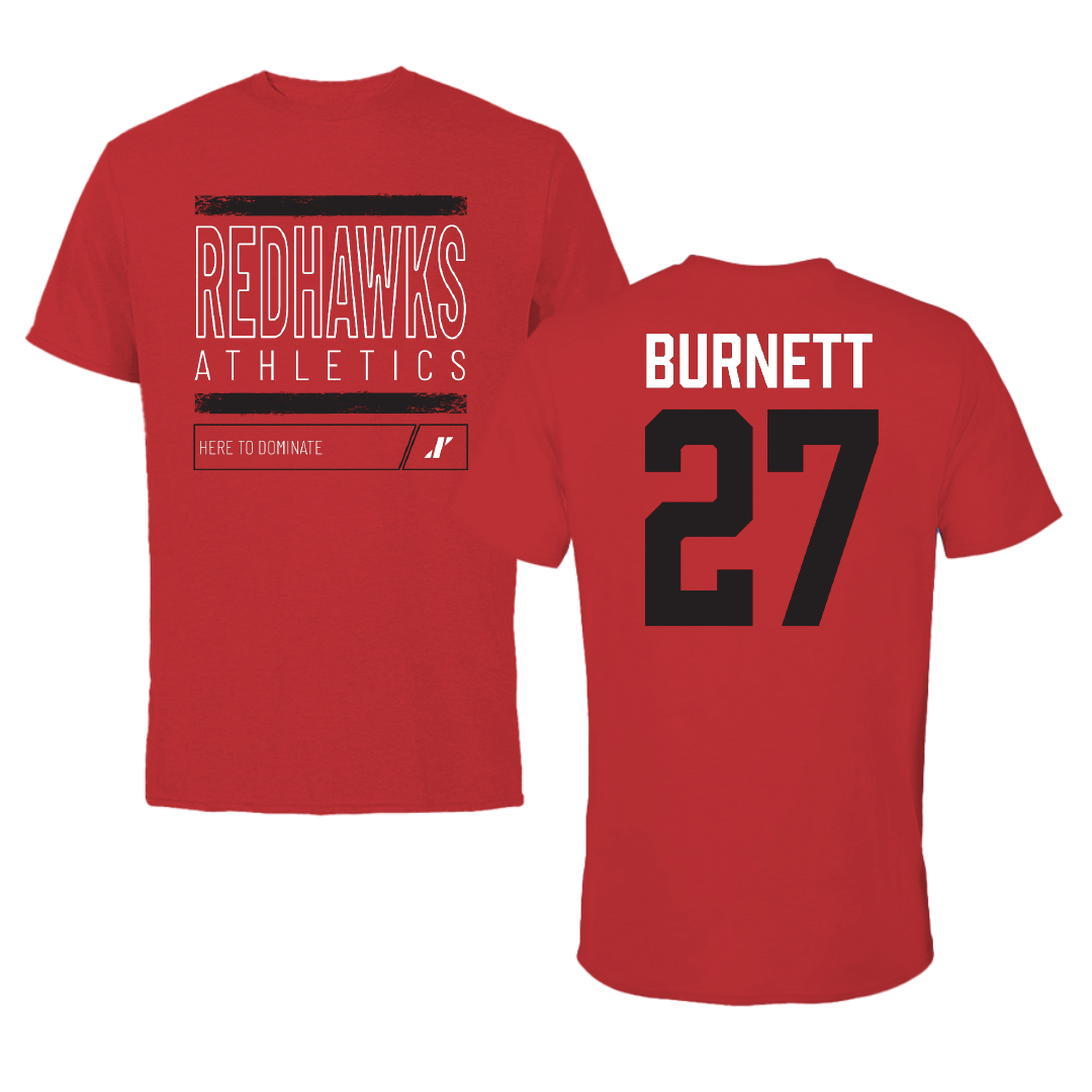 Southeast Missouri State University Softball Red Dominate Tee - #27 Hailey Burnett