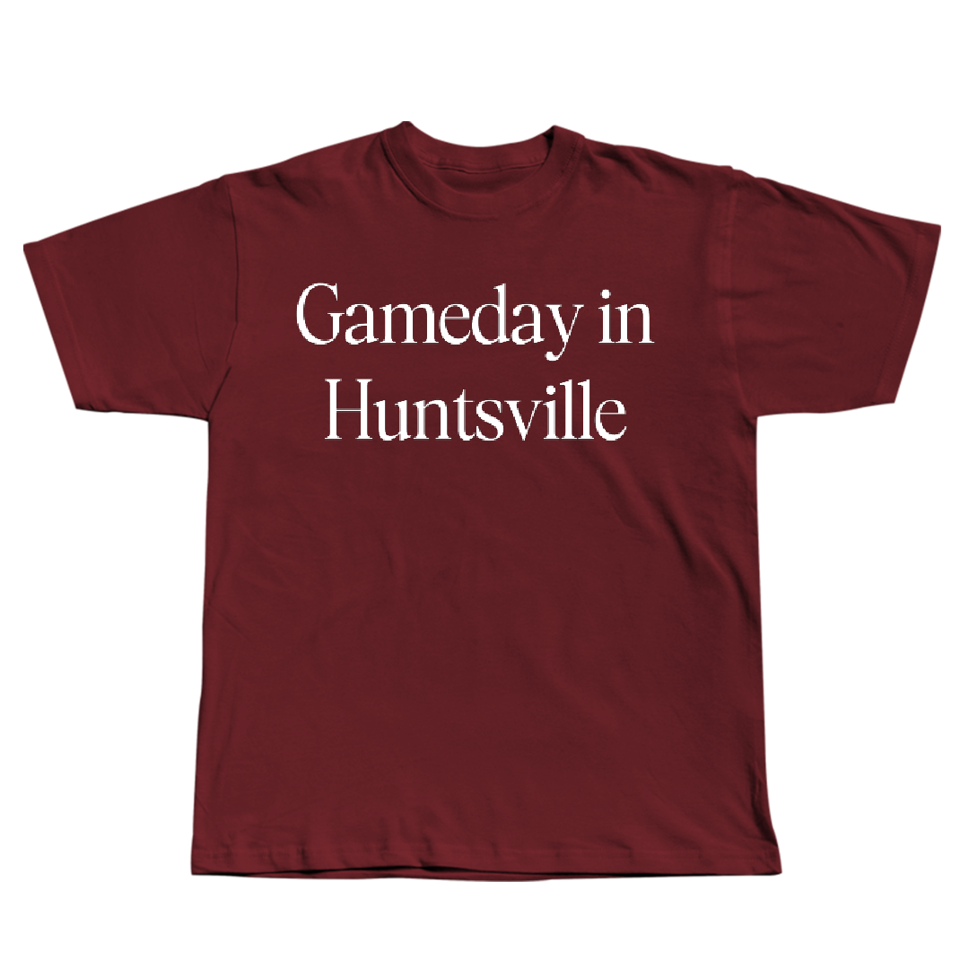 Alabama A&M University Football Maroon Gameday Tee - #9 Mekhi Hagens