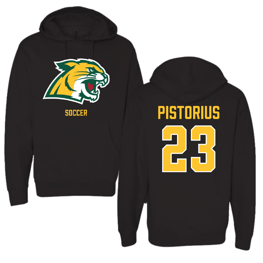 Northern Michigan University Soccer (W) Black Hoodie - #23 Molly Pistorius