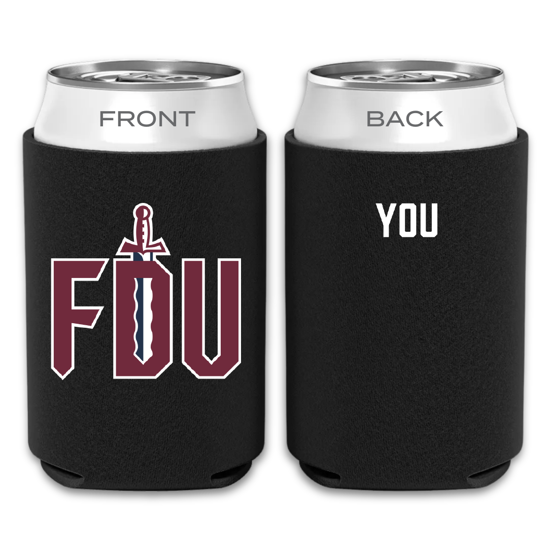 Fairleigh Dickinson University-Metropolitan Campus Golf Black Can Cooler - Kaitlyn You