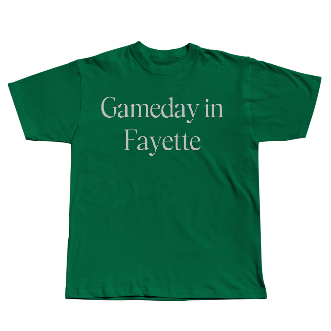 Central Methodist University Football Green Gameday Tee - Antonio Delgado