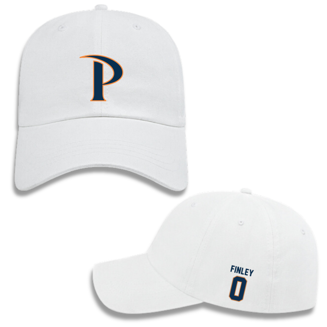 Pepperdine University Basketball (W) White Hat - #0 Ivory Finley