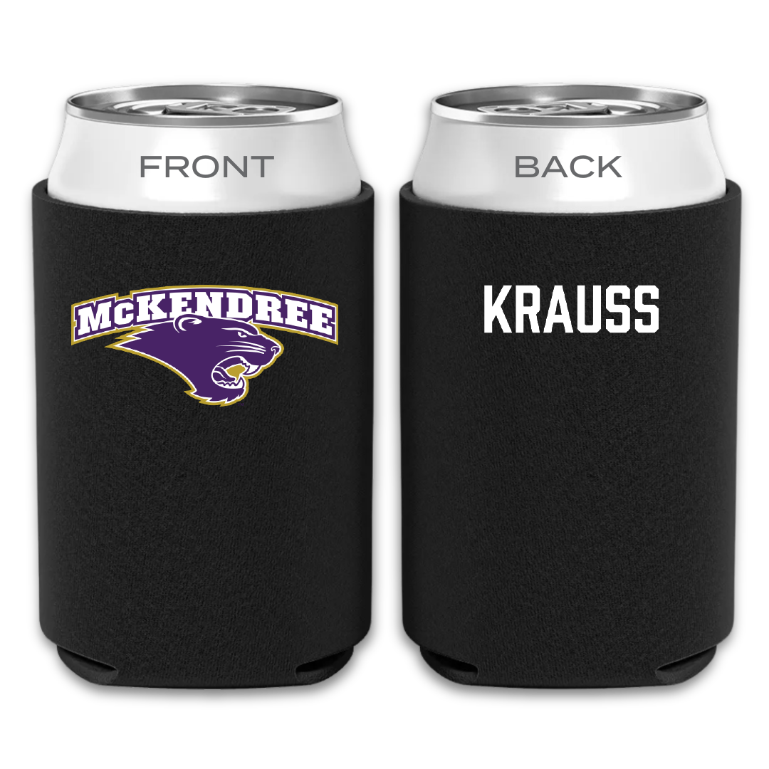 McKendree University Wrestling Black Can Cooler - Lydia Krauss