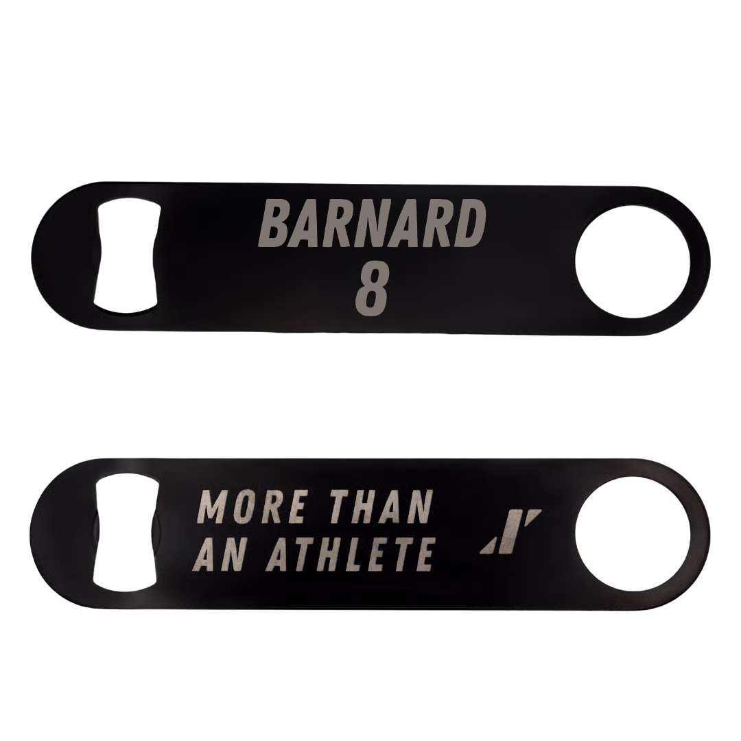 Football Black Bottle Opener - #8 Jake Barnard