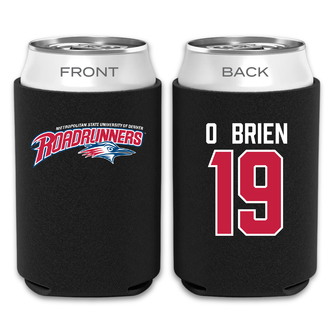 Metropolitan State University of Denver Soccer Black Can Cooler - #19 Taryn O'Brien