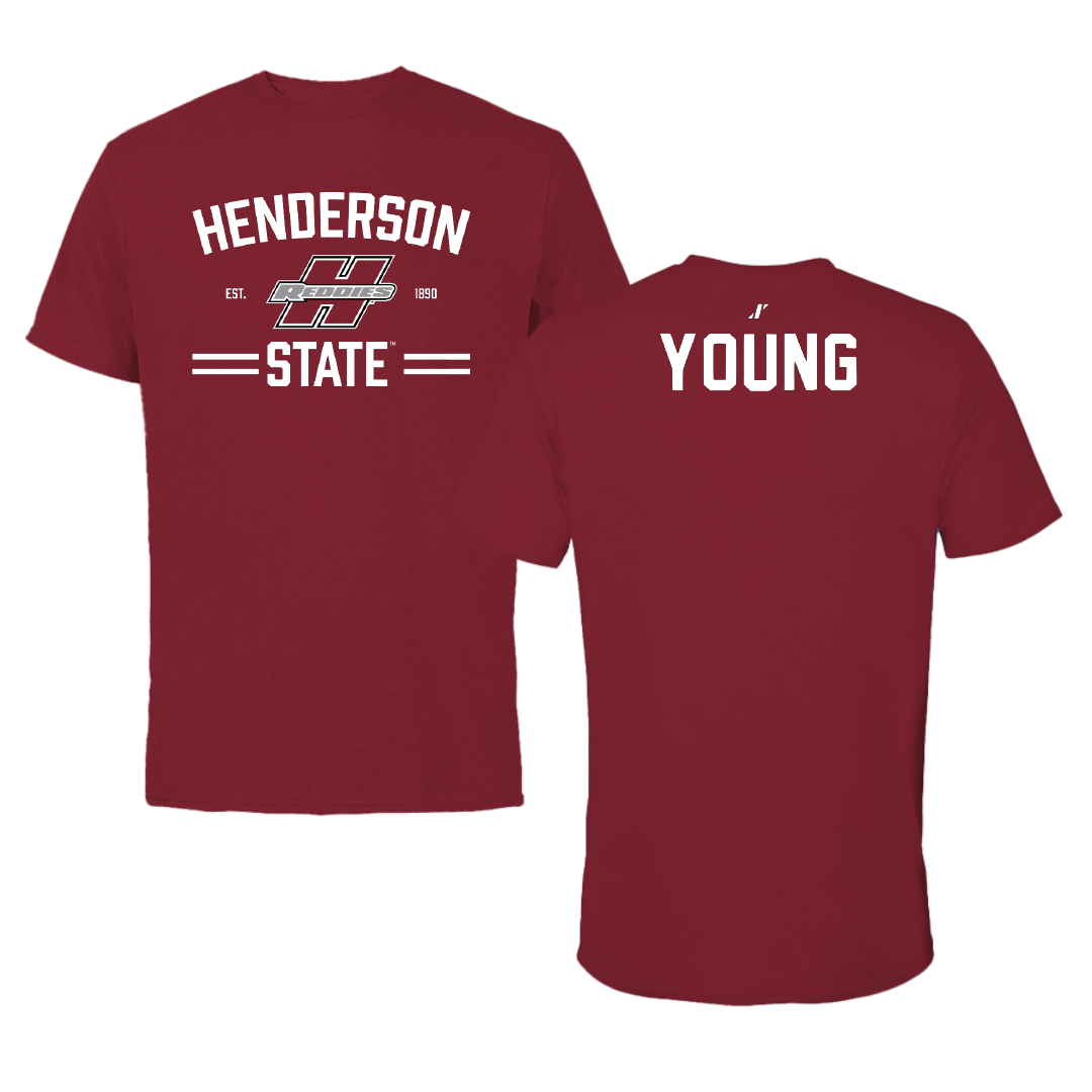 Henderson State University Cheer Cardinal General Tee - Gracie Young