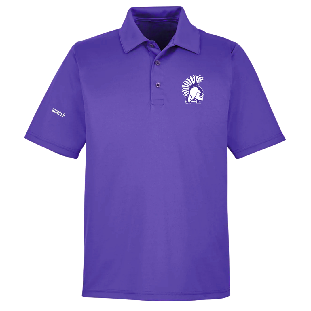 Winona State University Tennis (W) Purple Polo - Ally Burger