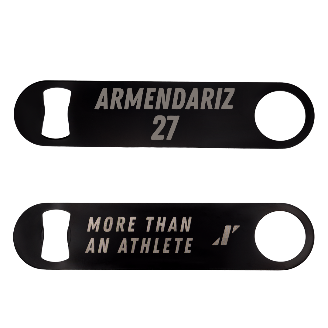 Utah Valley University Softball Black Bottle Opener - #27 Payge Armendariz